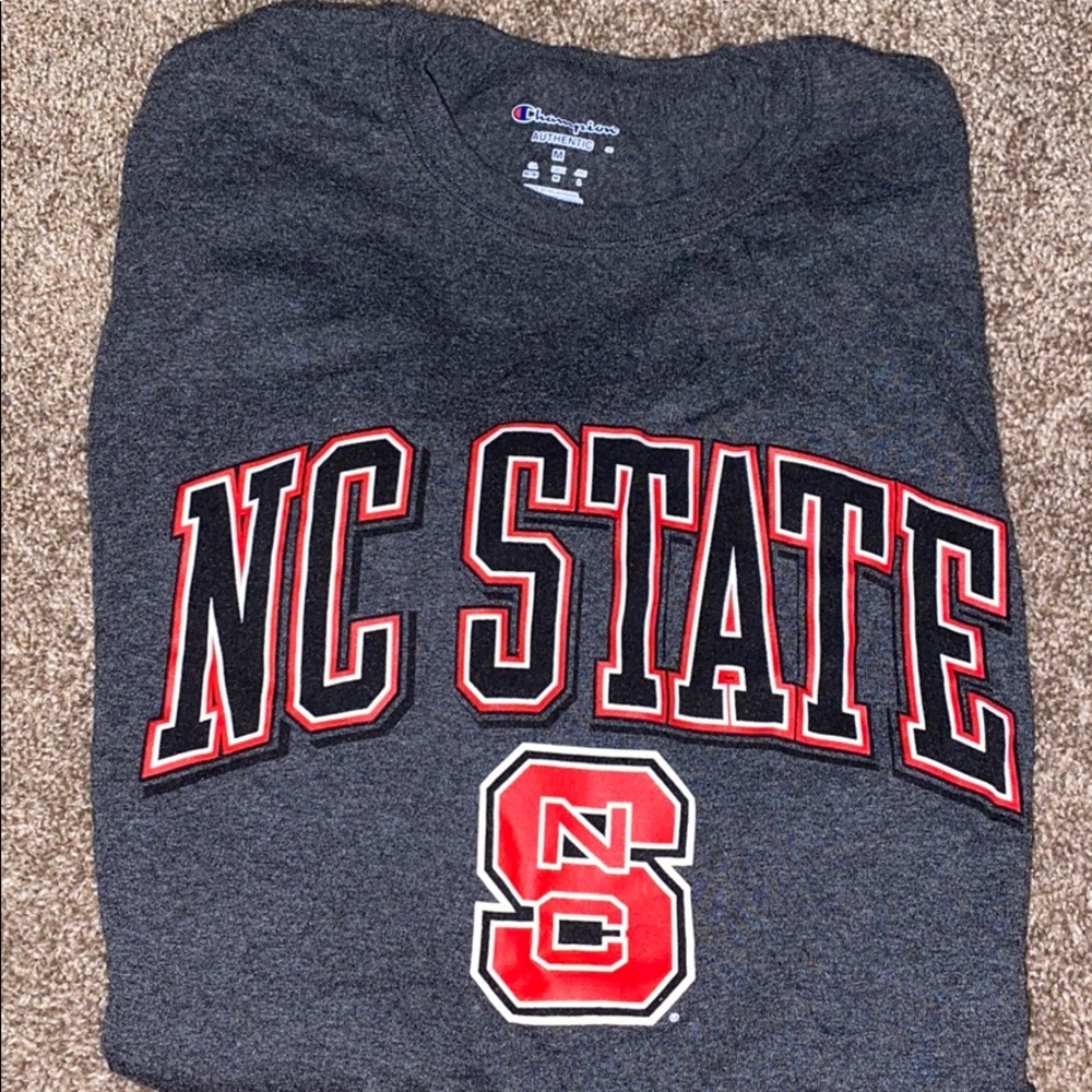 NC State Long Sleeve Gray Tshirt